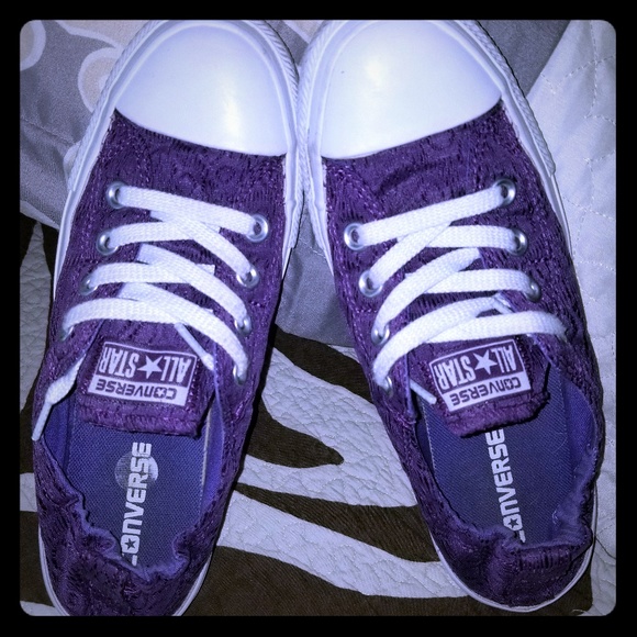 purple shoreline converse
